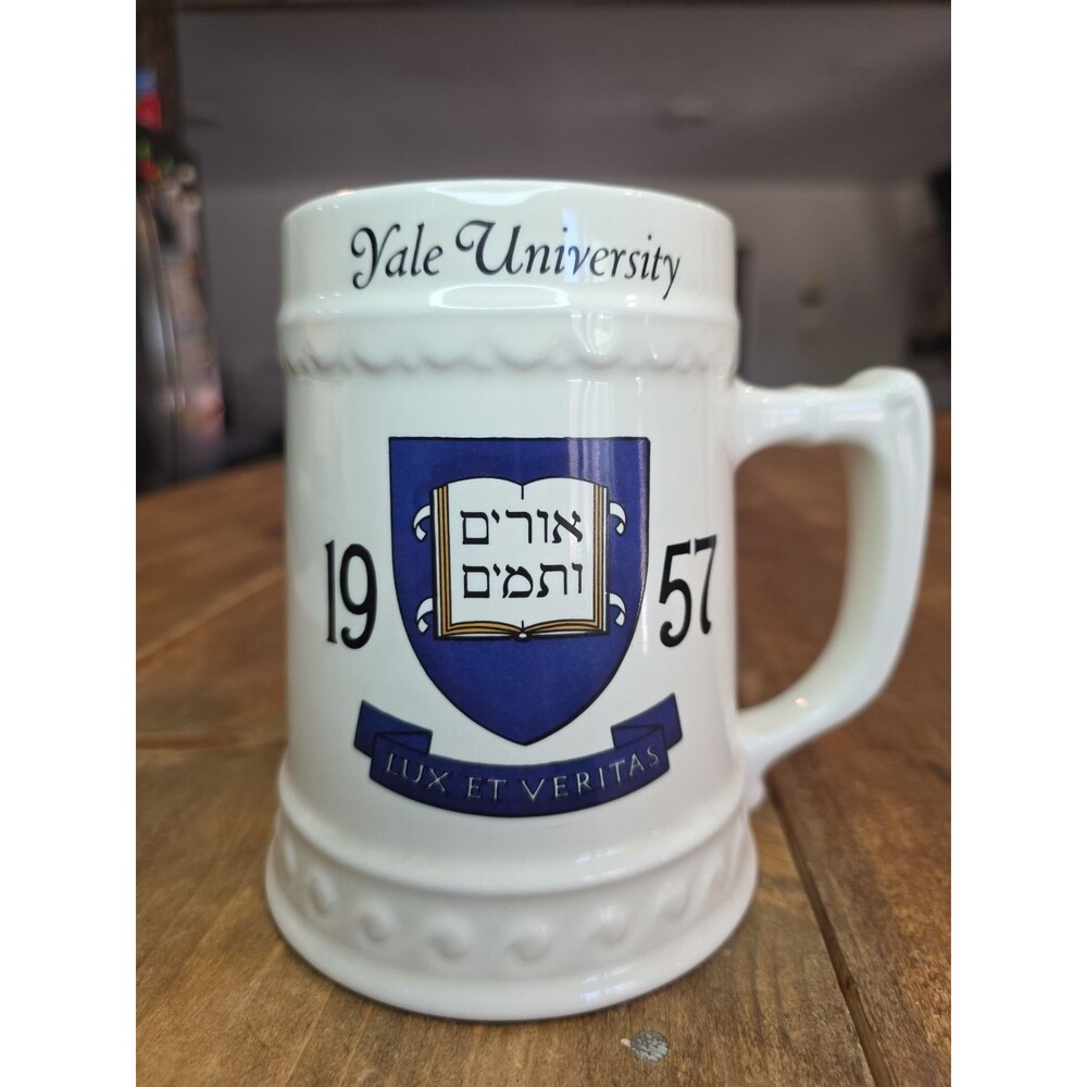 Yale University 1957 Beer Stein Mug. Bob